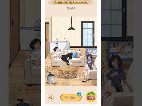 Brain Puzzle Tricky Quest | Level 34 Eager Chores - Finish all the housework #puzzler#games#gameplay