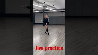 Jive practice #jive #jivedance #workinprogress