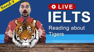 IELTS Live Class - Reading about Tigers
