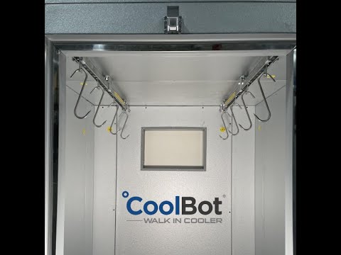 CoolBot Meat Hanging Rail System Installation Video