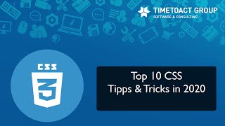 Top 10 CSS Tipps & Tricks in 2020