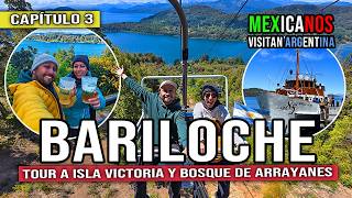 🇦🇷 Qué hacer en BARILOCHE ► Bosque de Arrayanes, Isla Victoria y Circuito Chico 😍 HOSPEDAJE y más.