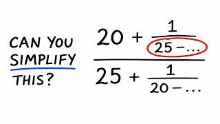 Can You Simplify This Math Olympiad Expression?