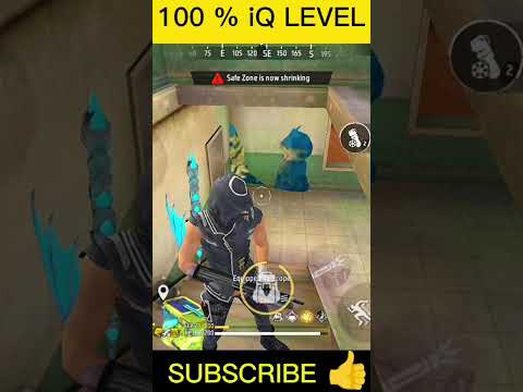 100% iQ LEVEL 🔥#freefire