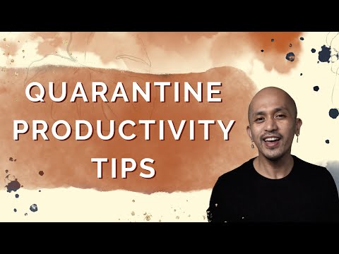 Top 3 QUARANTINE Productivity Tips (including my Morning Routine and the Pomodoro Technique)