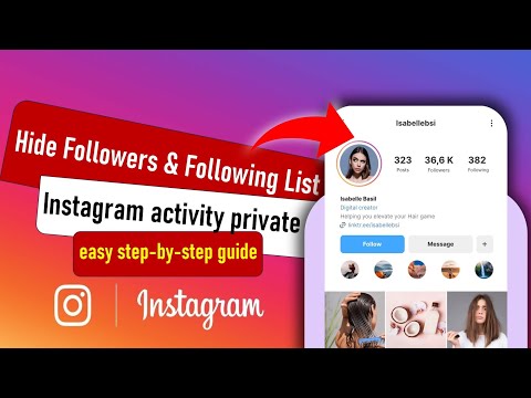 🔒 How to Hide Followers & Following List on Instagram (2025 Update – Android & iOS)