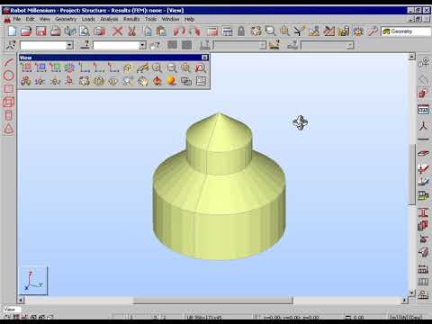 Autodesk Robot structural analysis - struct shell
