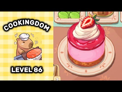 Cookingdom | Level 86 | Mousse cake