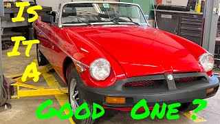 76 MGB new purchase inspection