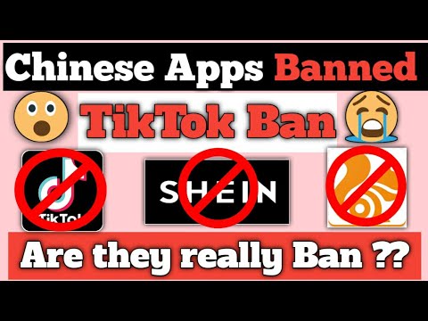 TikTok BAN in India - government bans 59 apps India | Chinese apps banned in India | Shein app ban
