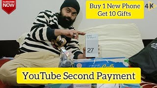 Finally Second Payment💸 | YouTube Second Payment 😊 | Thanks YouTube Teams