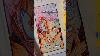 sukuna pen drawing jujutsu kaisen #pendrawing #anime #jujutsukaisen #sukuna #animeedit #shorts #fyp