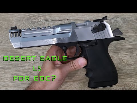 Desert Eagle L5 50AE, Can it be carried?