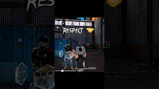 ENEMY RESPECT 🤝 || #freefire #kgnhasugaming #subscribe #shortvideo