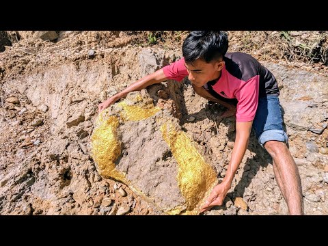 THE MOST EXPENSIVE GOLD DISCOVERY! GOLD WORTH MILLIONS OF DOLLARS 