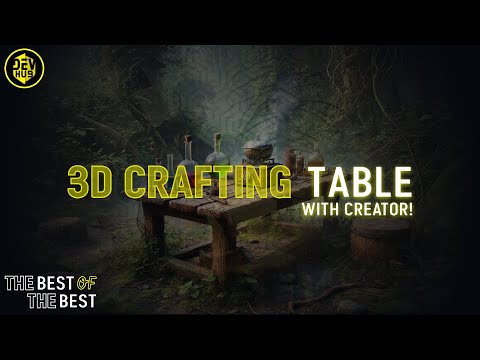 DEVHUB - 3D CRAFTING TABLE WITH CREATOR! (Fivem)