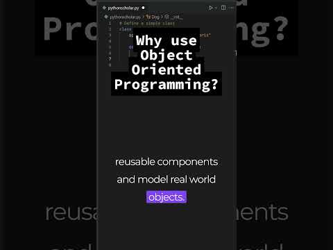 OOP in Python is EASY #coding #programming #python