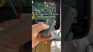 How to program your mighty mule remote/clicker MM371W
