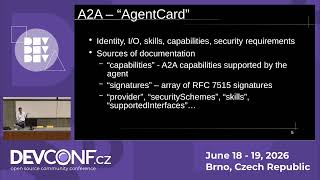 What can A2A do for you and what can you do for it - DevConf.CZ 2026