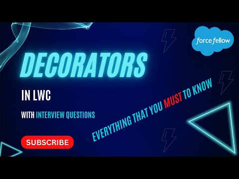 Decorators in LWC with Interview Questions