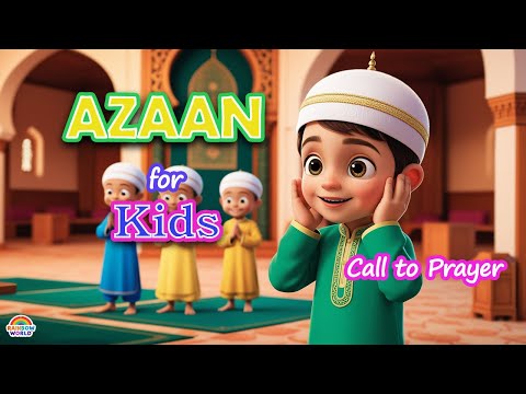 Azan for kids | Adhan | islamic songs cartoon | Islamic Cartoon for Kids | islamic cartoon
