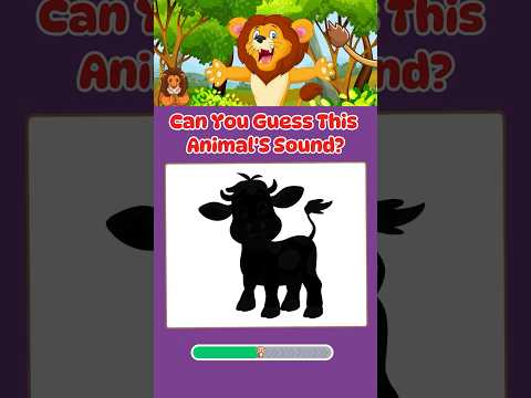Guess & learn the sound of common Animals like Dog🐶and Cat🐱!