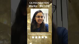 CA Foundation Economics - 361/400 I CA Deepti Malik Sidana #students #caclasses #charteredaccountant
