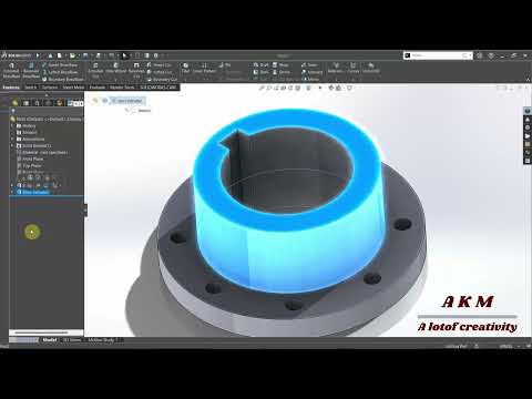 الدرس الثالث solid work بالعربي