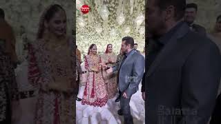 Salman Khan Kept the Promise Arrives at Friends Wedding #salmankhan