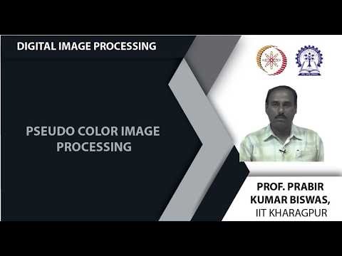 Pseudo color image processing