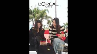 THE MOST BEAUTIFUL OMGGG🖤 BECKY GETS THE CANNES LOOK #LOrealMakeupxBecky#beckysangels