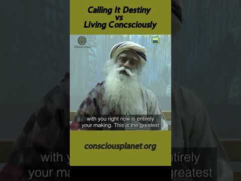 Sadhguru on Taking Charge of Your Destiny