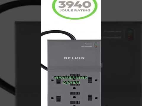 Belkin's Ultimate 12 Outlet Surge Protector ! #surgeprotector #electricalsafety #Electronics