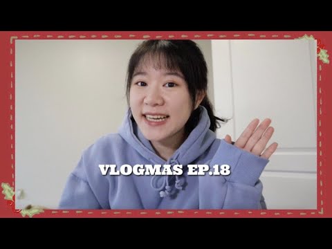 VLOGMAS ep.18 ☃️ 教你怎麼在美國寄東西📮、逛水牛城校園🐃、吃墨西哥菜🥙