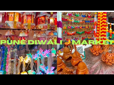 Pune Diwali Shopping 🎇🪔 Raviwar peth wholesale market 🎆