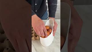 Egg Storage Idea 🥚#smart #eggstorage #trick