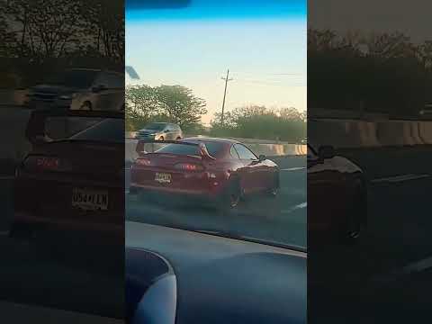 3 Toyota Supras spotted in the GSP 😍 #toyota#isthatasupra#supra#jdm#viral#shorts#newjersey#fyp#fypシ