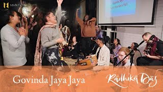 Govinda Jaya Jaya — Radhika Das — LIVE Kirtan at OmNom