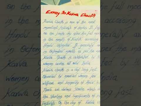 10 lines Essay on Karva chauth #shortsviral #karvachauth #whatsappstatus