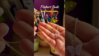 Cute pendant chains💟 #shortsviral#minivlog#flipkart#flipkarthaul#pendant#necklace#shortsfeed#shorts