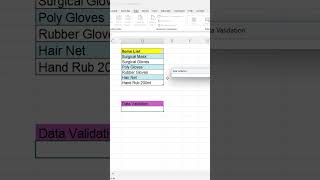 Data Validation | Excel Tips & Trick| Excel