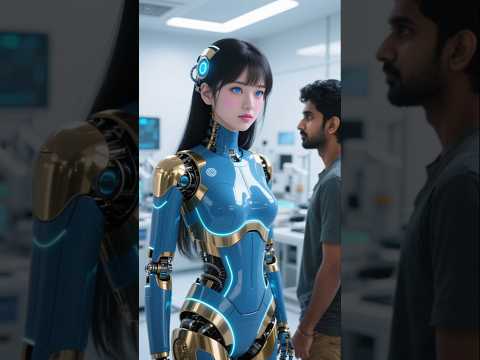 😱🤖Best Beautiful female robot chest repairing #shorts #robot #dance #roblox #fyp