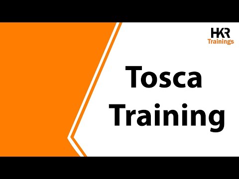 Tosca Training | Tosca Automation Tool Training | Overview on Tosca - HKR Trainings