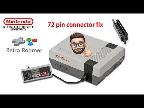 NES / Nintendo Entertainment System (WHITE SCREEN Fix) 72 pin Connector
