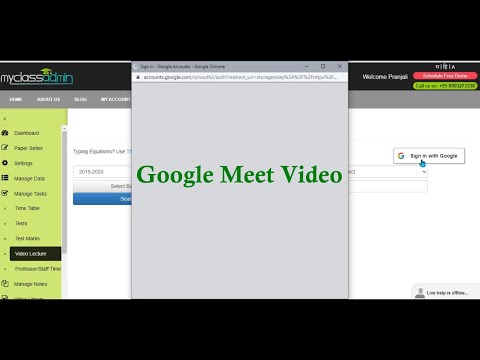 Google Meet Video