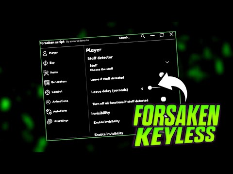 *NEW* Roblox Forsaken Keyless Script | Auto Geneators  Speed Hack Bring All Item [ Script  In Desc ]
