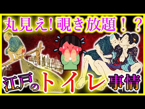 【歴史解説】江戸のとんでもない排泄事情！！【学校では教えてくれない】ゆっくり解説