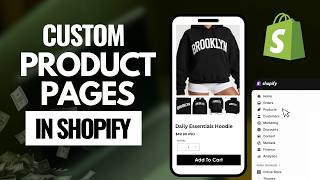 FULL Shopify Product Page Customization | Shopify Tutorial For Beginners