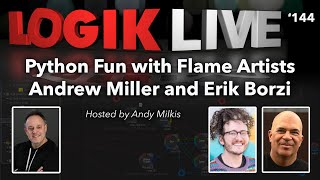 Logik Live #144: Python Fun with Andrew Miller and Erik Borzi