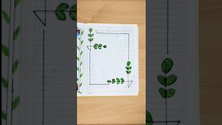 simple and beautiful design for project work 🖌️🎨#craftboxx #projectworkdesignsimple